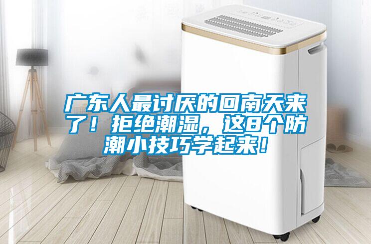 广东人最讨厌的回南天来了！拒绝潮湿，这8个防潮小技巧学起来！