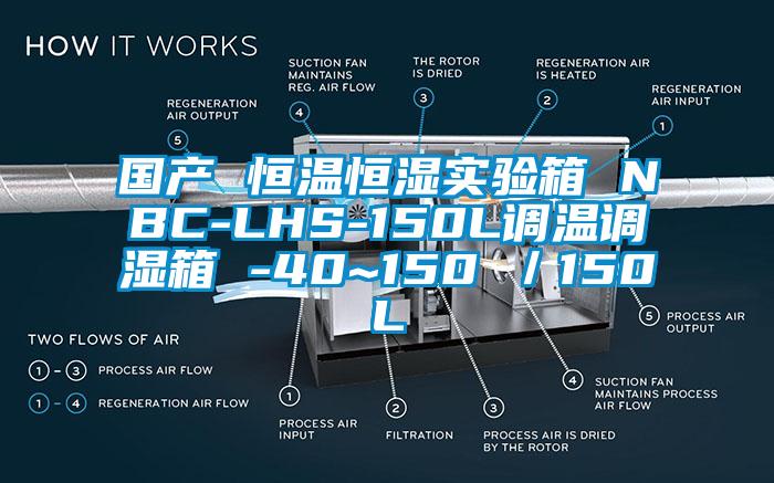 国产 恒温恒湿实验箱 NBC-LHS-150L调温调湿箱 -40~150℃／150L