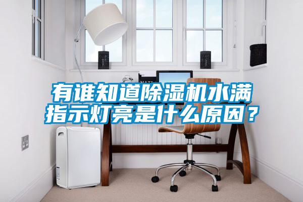 有谁知道蜜柚直播APP正版下载水满指示灯亮是什么原因？