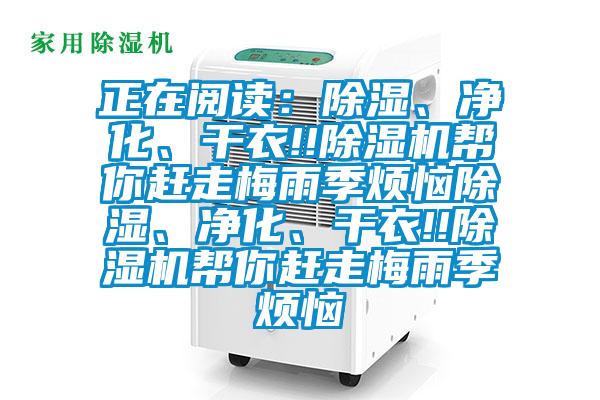 正在阅读：除湿、净化、干衣!!蜜柚直播APP正版下载帮你赶走梅雨季烦恼除湿、净化、干衣!!蜜柚直播APP正版下载帮你赶走梅雨季烦恼