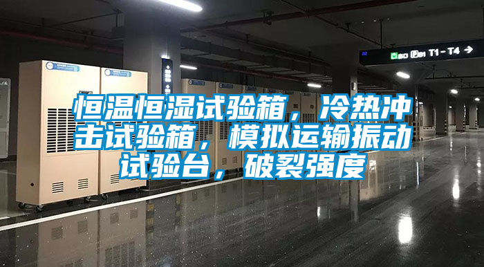 恒温恒湿试验箱，冷热冲击试验箱，模拟运输振动试验台，破裂强度