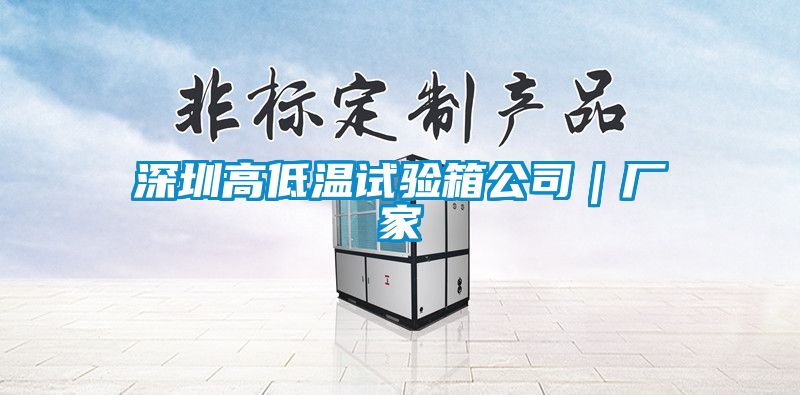 深圳高低温试验箱公司｜厂家