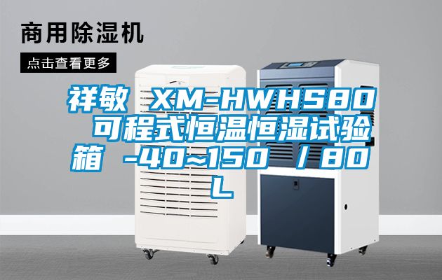 祥敏 XM-HWHS80 可程式恒温恒湿试验箱 -40~150℃／80L